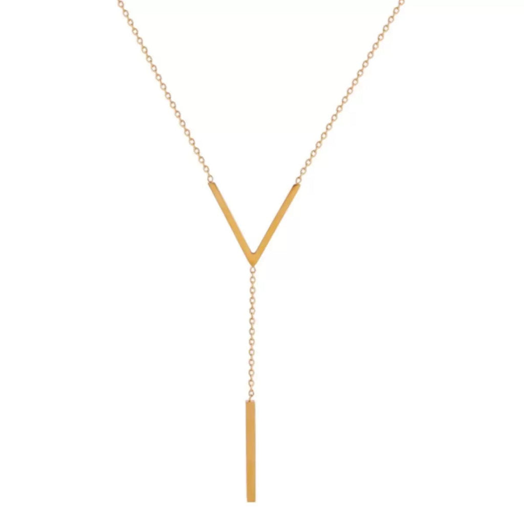 French style light luxury butterfly tassel titanium steel necklace for women, gentle and versatile, high-end feeling, 18K gold collarbone chain