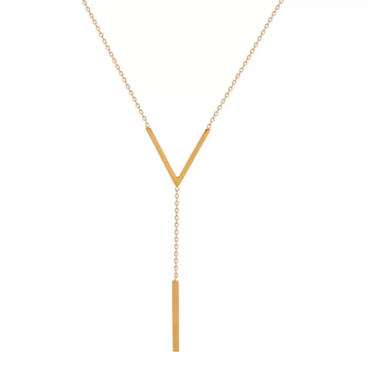 French style light luxury butterfly tassel titanium steel necklace for women, gentle and versatile, high-end feeling, 18K gold collarbone chain